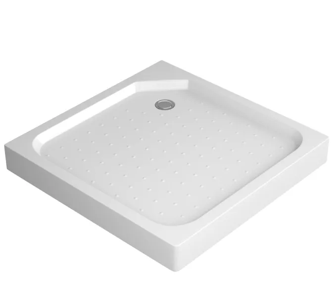 Душевой поддон NG-100-100Q/ 90-90Q /80-80Q квадрат, Выбрать размер: 100*100