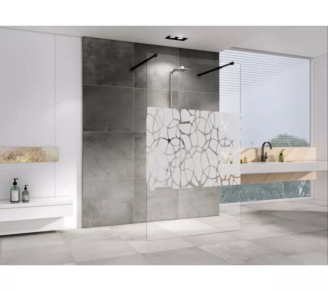 Душевая перегородка ABBER Immer Offen AG68100BF8, изображение 2