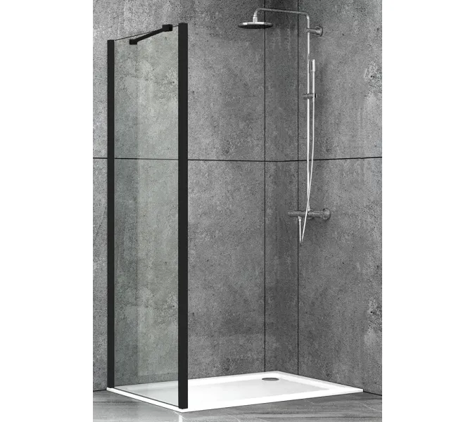 Душевая перегородка ABBER Schwarzer Diamant AG100BS