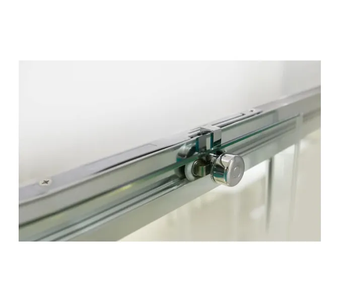 Душевой уголок RGW LE-41-1 (LE-12 + Z-060-2), Цвет стекла: прозрачное, Цвет профиля (вариация): Хром, Выбрать размер: 1600x1000, изображение 2