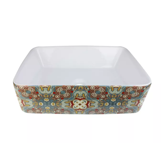 Раковина-чаша Bronze de Lux COZY 480х370х130, изображение 2