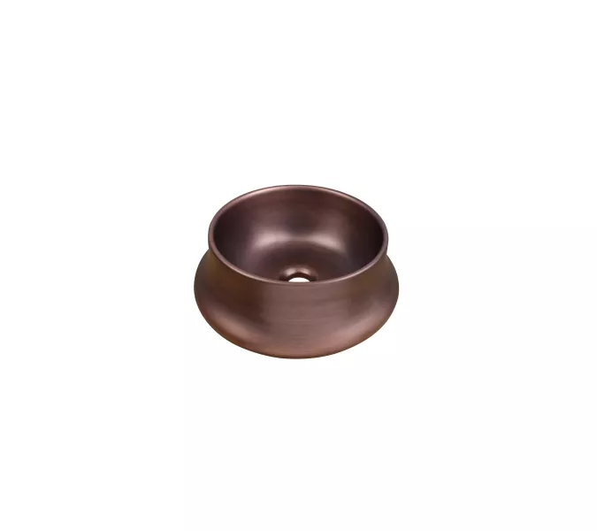Раковина-чаша Bronze de Lux  Terracotta 360x360x140, цвет медь