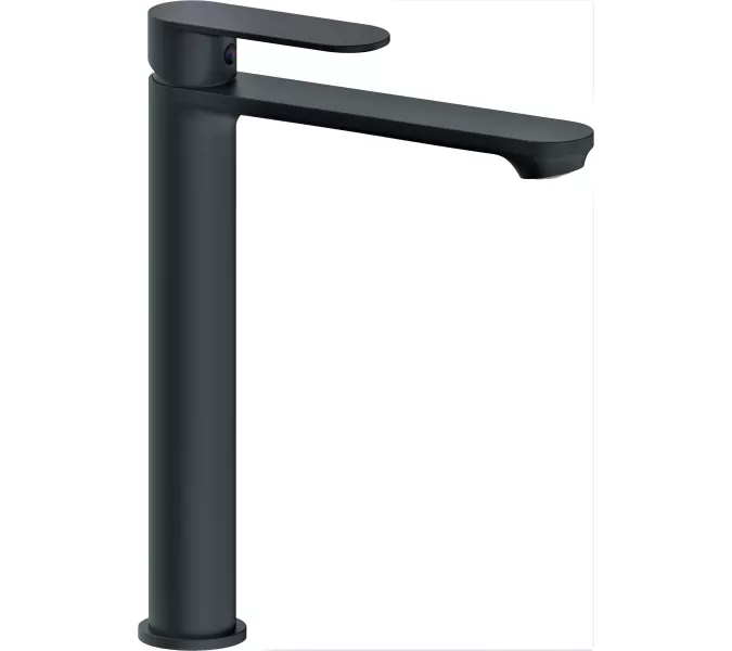 Смеситель для накладной раковины ACWEN 80012B-2 черный матовый, изображение 7