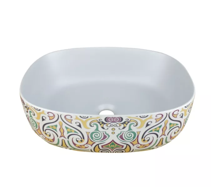 Накладная раковина Bronze de Lux MURANO 455х340х160, изображение 2