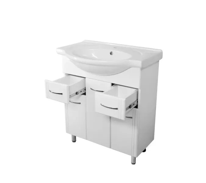 Тумба 26  Style Line (2 ящ.) под умывальник Байкал 75, изображение 2