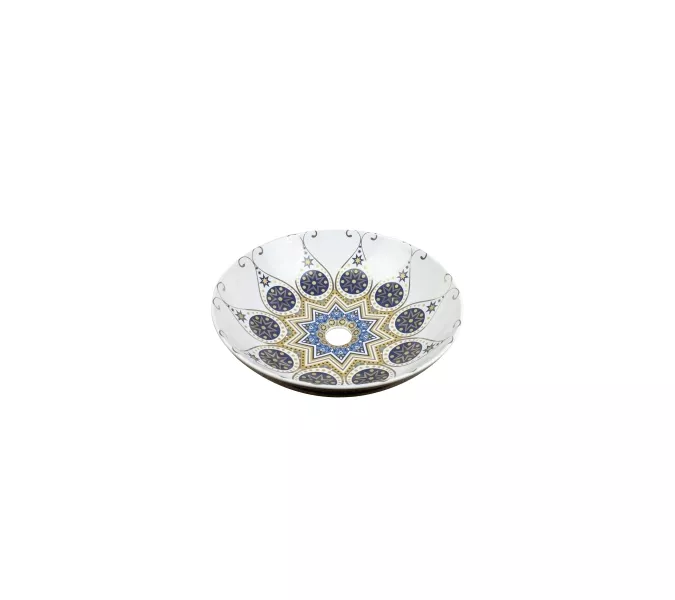 Раковина-чаша Bronze de Lux Lotos 405x405x125