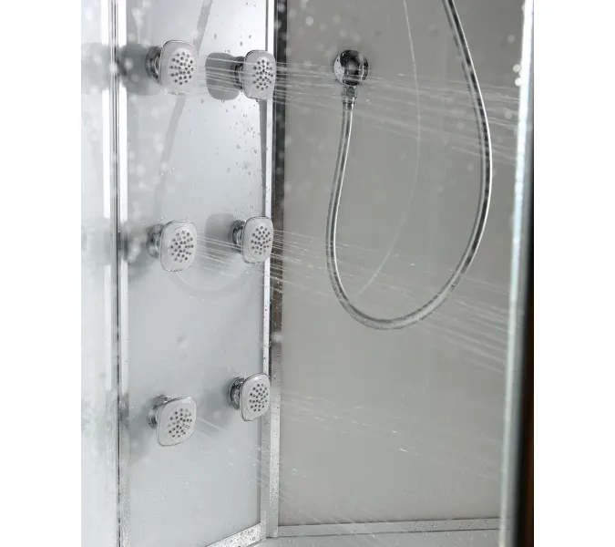 Душевая кабина Black & White G5503-900  90х90х215 с гидромассажем, изображение 3