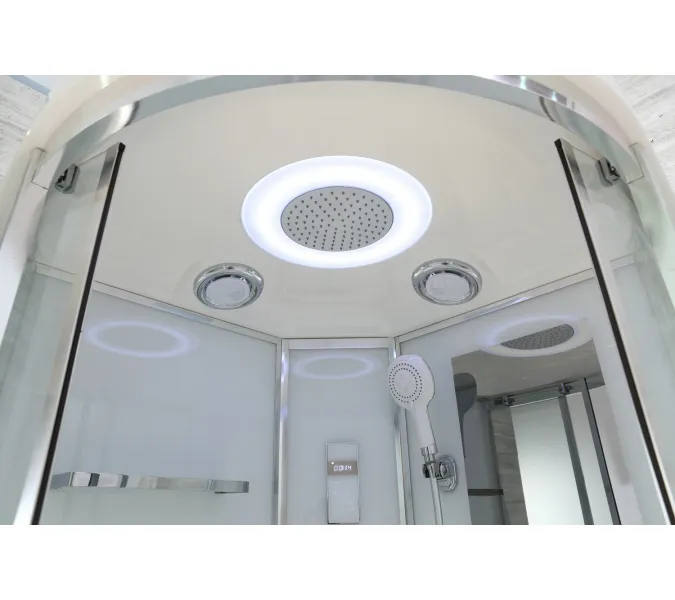 Душевая кабина Black & White G5503-900  90х90х215 с гидромассажем, изображение 5