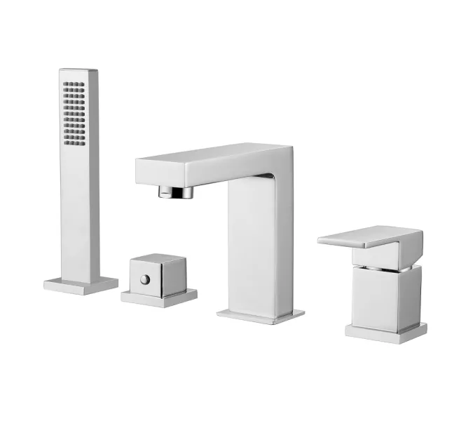 Смеситель ABBER Daheim AF8213 на борт ванны, хром, Выбрать цвет: Хром