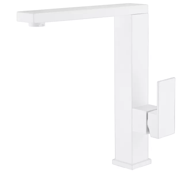 Смеситель ABBER Daheim AF8214W для кухни, белый, Выбрать цвет: Белый