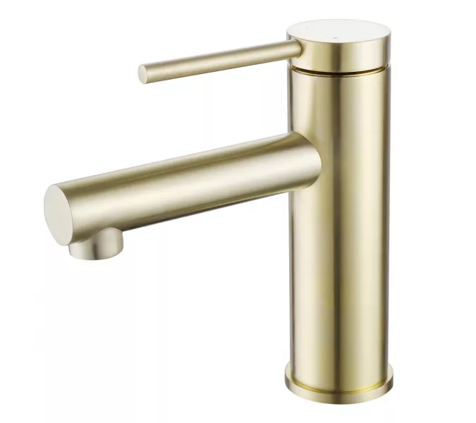 Смеситель ABBER Emotion AF8810G для раковины, золото матовое, Выбрать цвет: Золото матовое