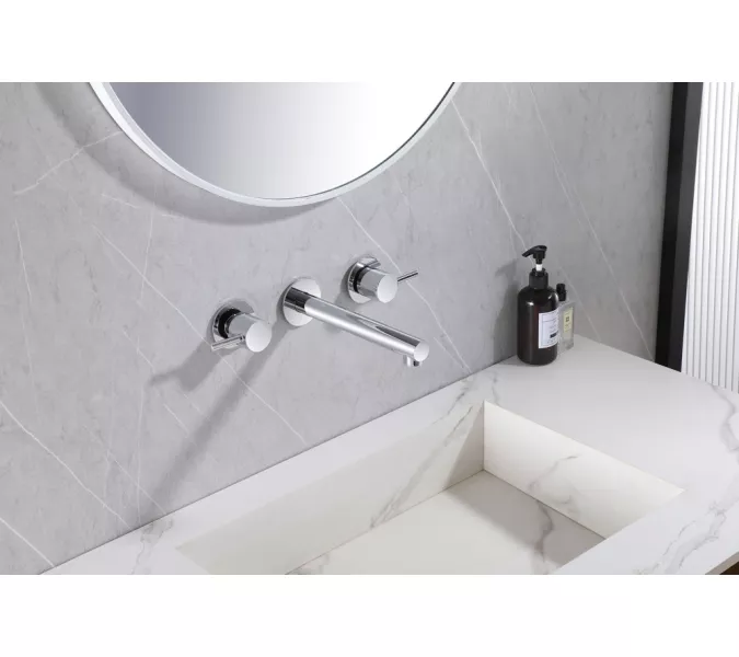 Смеситель ABBER Emotion AF88121 скрытого монтажа для раковины, хром, Выбрать цвет: Хром, изображение 2