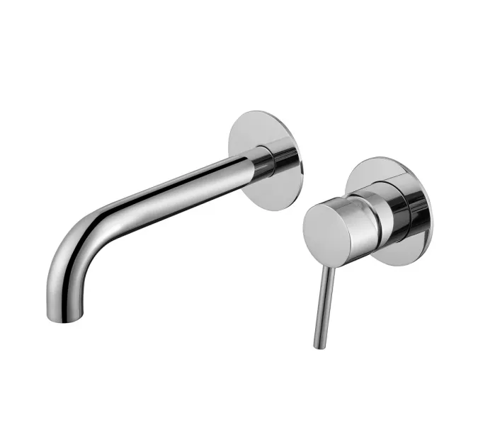 Смеситель ABBER Wasser Kreis AF8112 для раковины скрытого монтажа, хром, Выбрать цвет: Хром