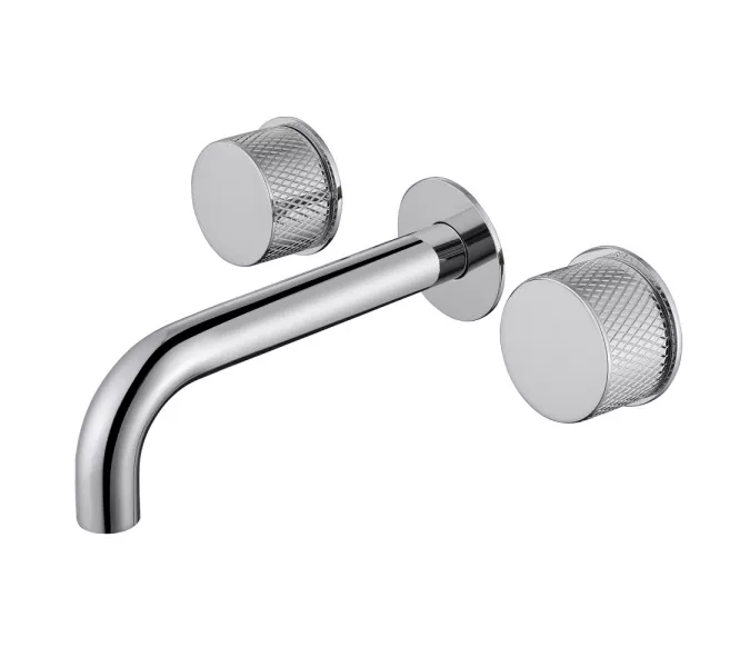 Смеситель ABBER Wasser Kreis AF81122 для раковины скрытого монтажа, хром, Выбрать цвет: Хром