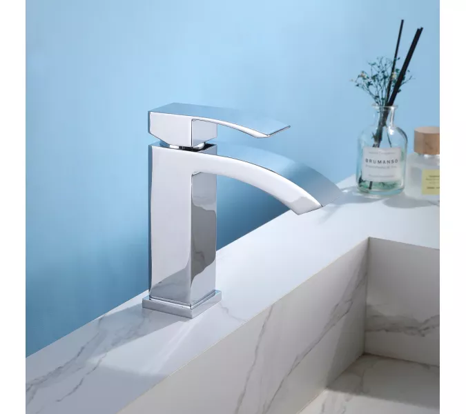 Смеситель ABBER Wasserfall AF8610 для раковины, хром, Выбрать цвет: Хром, изображение 2