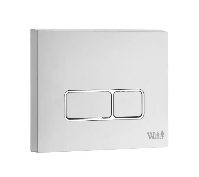 Кнопка смыва нажимная для инсталляции WW MARBERG 410 SE GL-WT, Выбрать цвет: Белый глянец