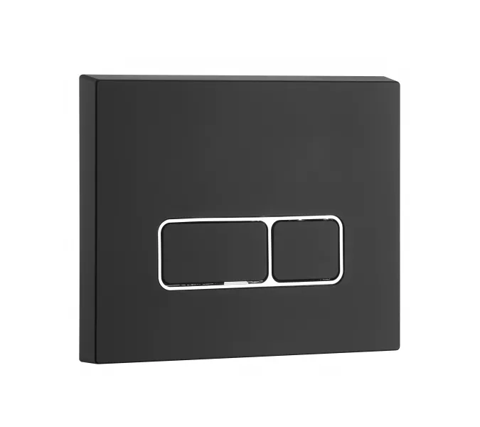 Кнопка смыва нажимная для инсталляции WW MARBERG 410 SE MT-BL, Выбрать цвет: Черный матовый