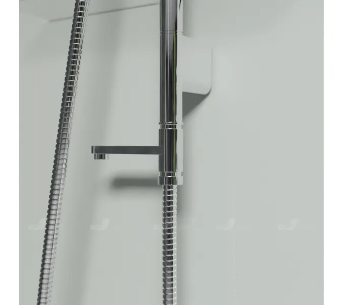 Душевая кабина RGW AN-207, Цвет профиля (вариация): Белый, Выбрать размер: 80х100, изображение 3