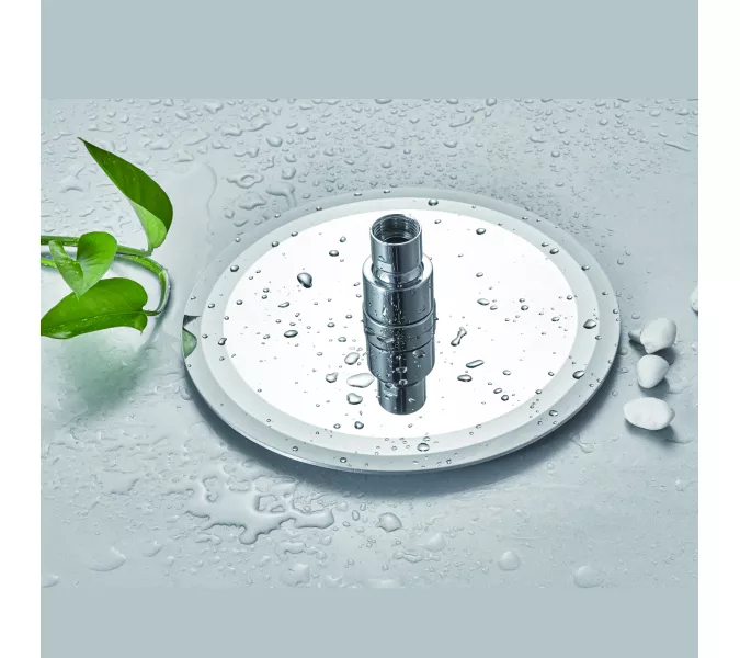 Верхний душ 3D круглый RGW SP-81, Цвет профиля (вариация): Хром, Выбрать размер: 250, изображение 7