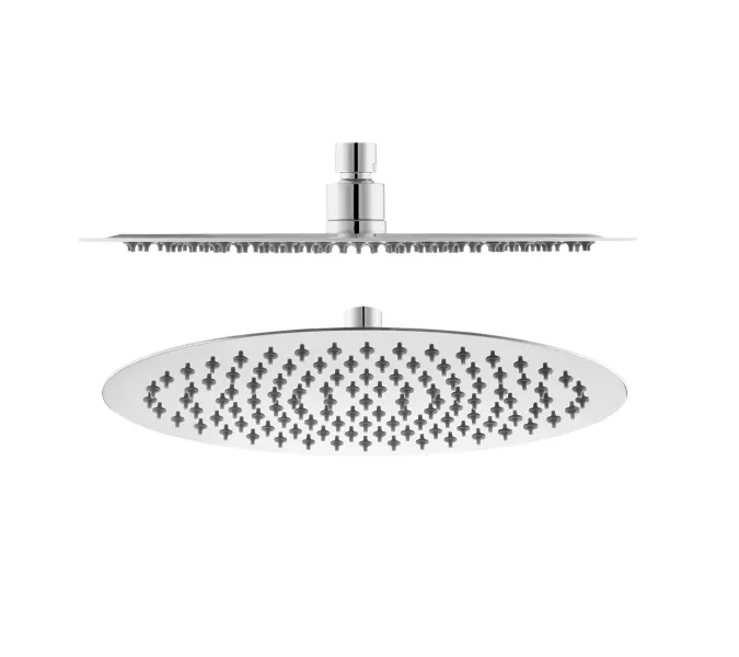 Верхний душ овальный RGW SP-83, Выбрать цвет: Хром, Выбрать размер: 300x200