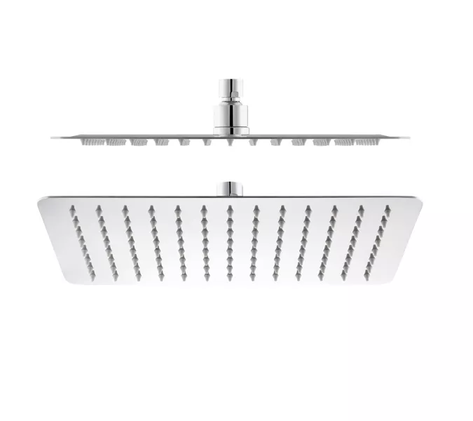 Верхний душ прямоугольный RGW SP-84, Выбрать цвет: Хром, Выбрать размер: 400x300