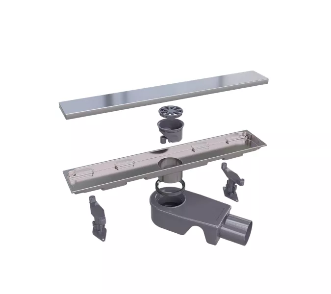 Душевой трап RGW SDR-22 хром, Выбрать размер: 60, изображение 3