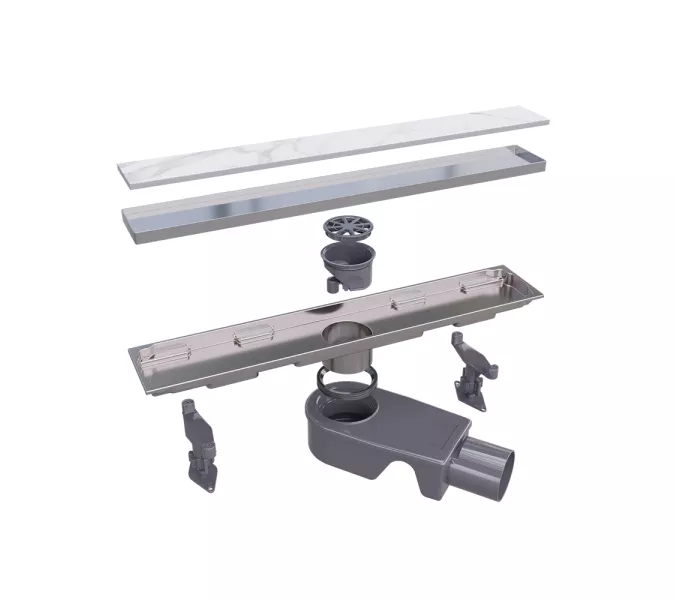 Душевой трап RGW SDR-22 хром, Выбрать размер: 60, изображение 4