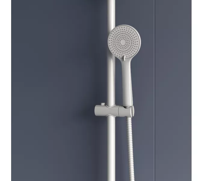 Душевая стойка RGW SP-33W, Выбрать цвет: белый , изображение 6