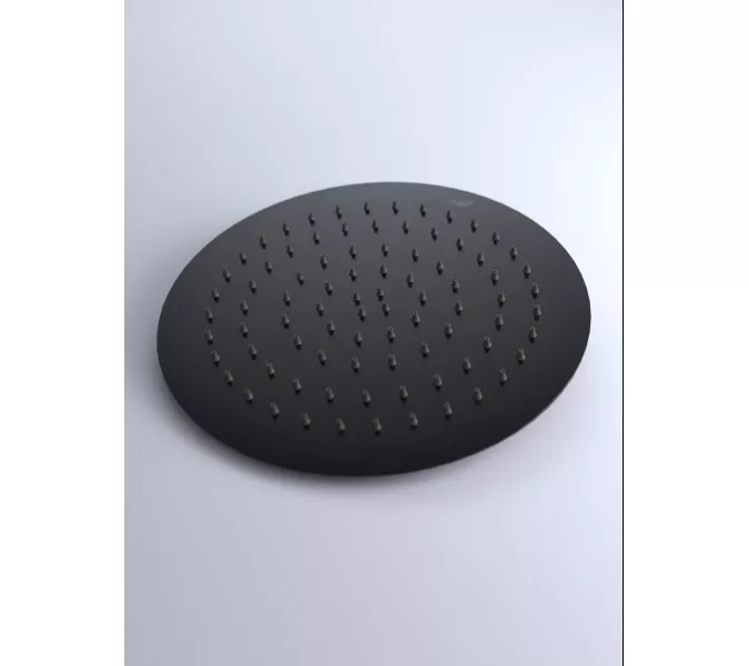 Верхний душ 3D круглый RGW SP-81B, Цвет профиля (вариация): Черный, Выбрать размер: 500, изображение 2