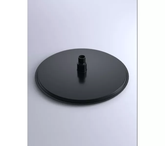 Верхний душ 3D круглый RGW SP-81B, Цвет профиля (вариация): Черный, Выбрать размер: 500, изображение 3