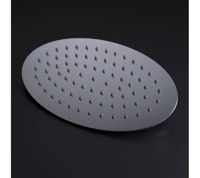 Верхний душ овальный RGW SP-83, Выбрать цвет: Хром, Выбрать размер: 300x200, изображение 2