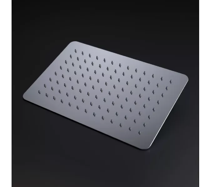 Верхний душ прямоугольный RGW SP-84, Выбрать цвет: Хром, Выбрать размер: 400x300, изображение 2