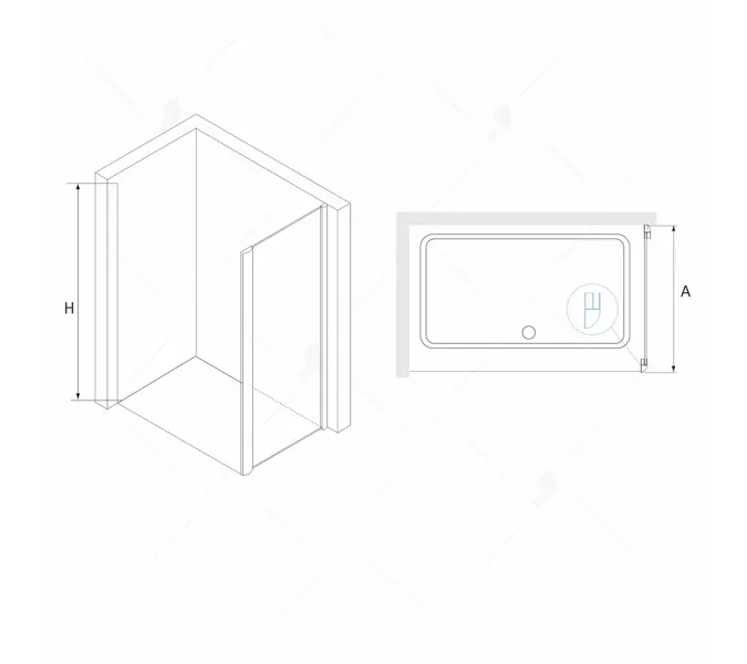 Боковая панель RGW Z-01  70х195, изображение 2