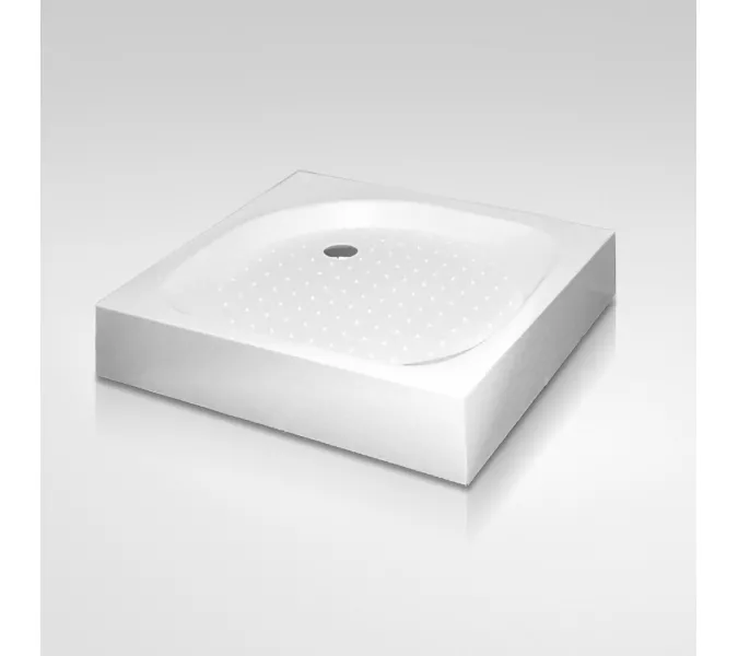 Душевой поддон квадратный RGW LUX/TN, Выбрать цвет: Белый, Выбрать размер: 800х800