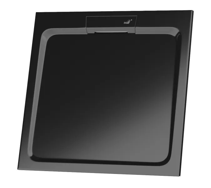 Душевой поддон квадратный RGW STA-01B Черный, Выбрать цвет: Чёрный, Выбрать размер: 900x900