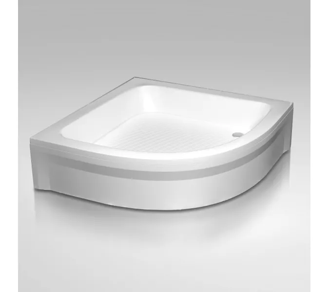 Душевой поддон полукруглый RGW BP/CL-S, Выбрать цвет: Белый, Выбрать размер: 800x800