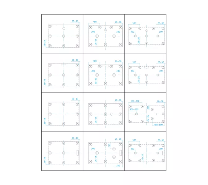 Душевой поддон прямоугольный RGW GWS-21, Выбрать размер: 800x1200, изображение 4