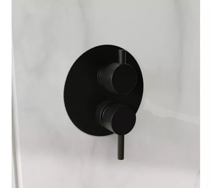 Душевая система встраиваемая RGW SP-52B, Выбрать цвет: Черный, изображение 5