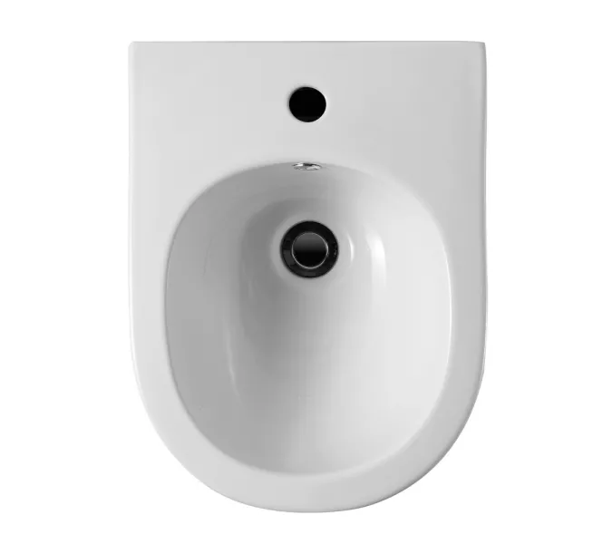 Биде ABBER Bequem AC1150 подвесное белое, Выбрать цвет: Белый, изображение 2