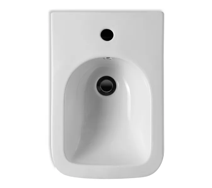 Биде ABBER Rechteck AC1250 подвесное белое, Выбрать цвет: Белый, изображение 3