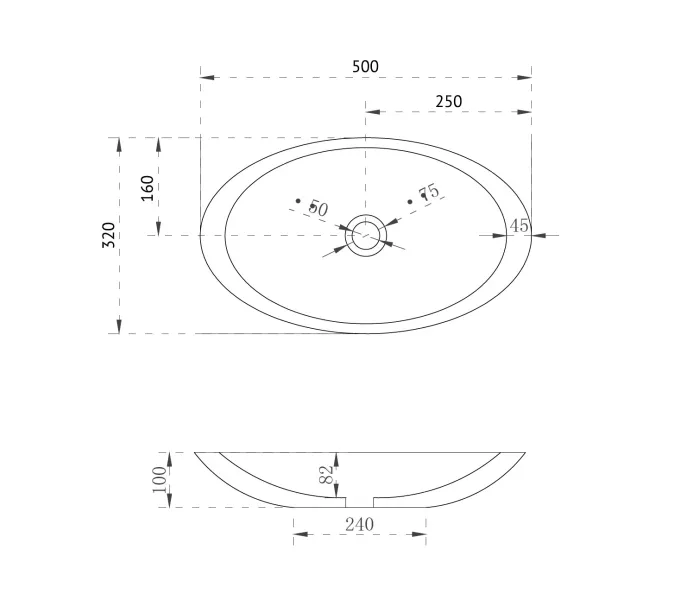 Раковина накладная прозрачная ABBER Kristall AT2810Koralle розовая, Выбрать цвет: Розовый, изображение 4