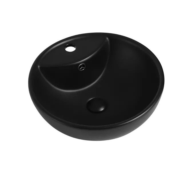 Раковина накладная ABBER Bequem AC2101MB черная матовая, Выбрать цвет: Черный матовый, изображение 2