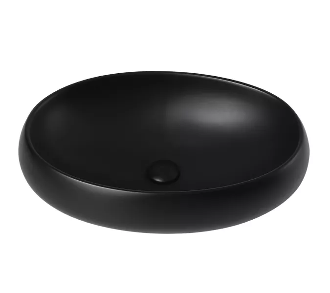 Раковина накладная ABBER Bequem AC2102MB черная матовая, Выбрать цвет: Черный матовый, изображение 2