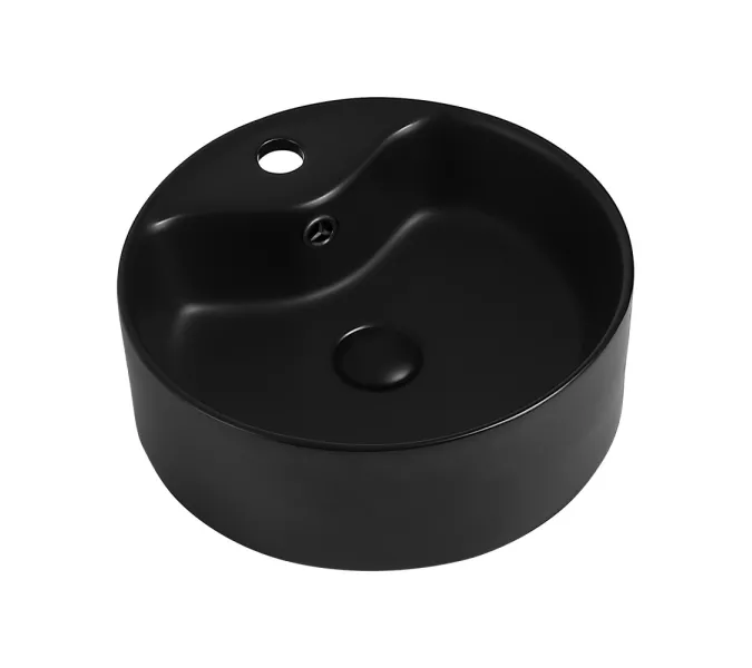 Раковина накладная ABBER Bequem AC2104MB черная матовая, Выбрать цвет: Черный матовый, изображение 2