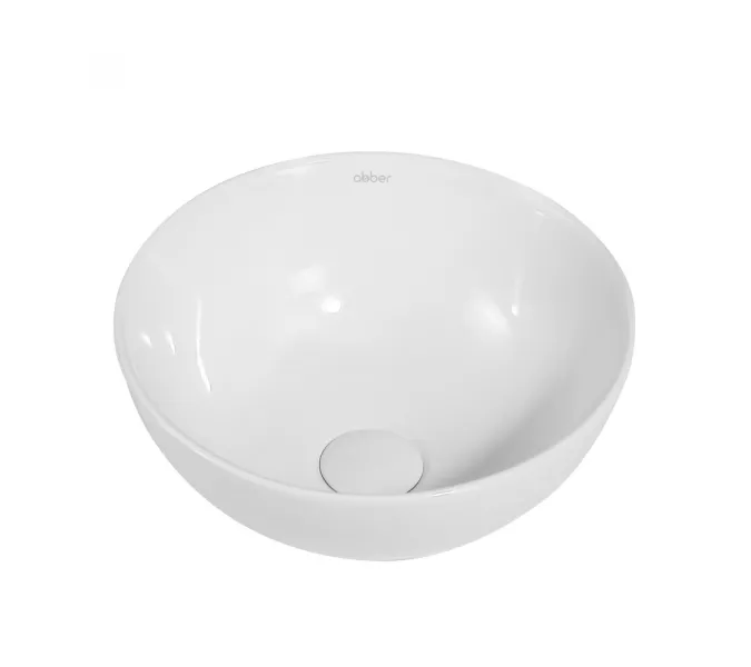 Раковина накладная ABBER Bequem AC2106 белая, Выбрать цвет: Белый