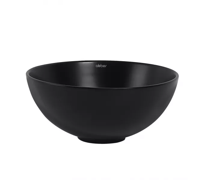 Раковина накладная ABBER Bequem AC2106MB черная матовая, Выбрать цвет: Черный матовый, изображение 2