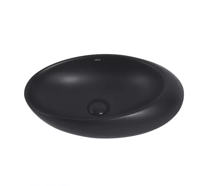 Раковина накладная ABBER Bequem AC2107MB черная матовая, Выбрать цвет: Черный матовый, изображение 3