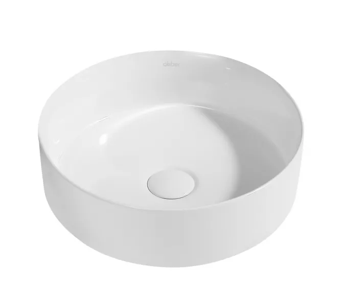Раковина накладная ABBER Bequem AC2108 белая, Выбрать цвет: Белый