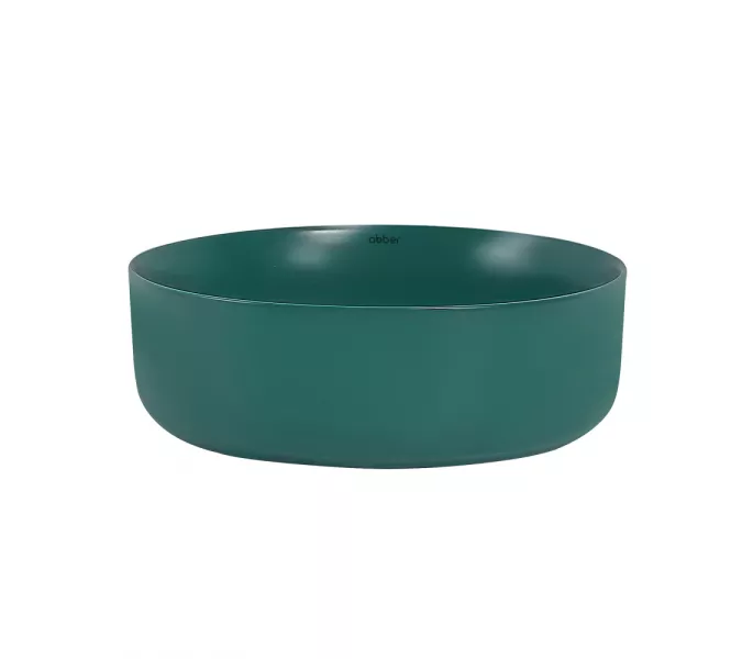 Раковина накладная ABBER Bequem AC2108MBG темно-зеленая матовая, Выбрать цвет: Темно-зеленый матовый, изображение 3