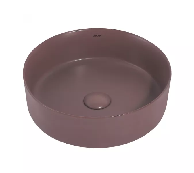 Раковина накладная ABBER Bequem AC2108MC коричневая матовая, Выбрать цвет: Коричневый матовый